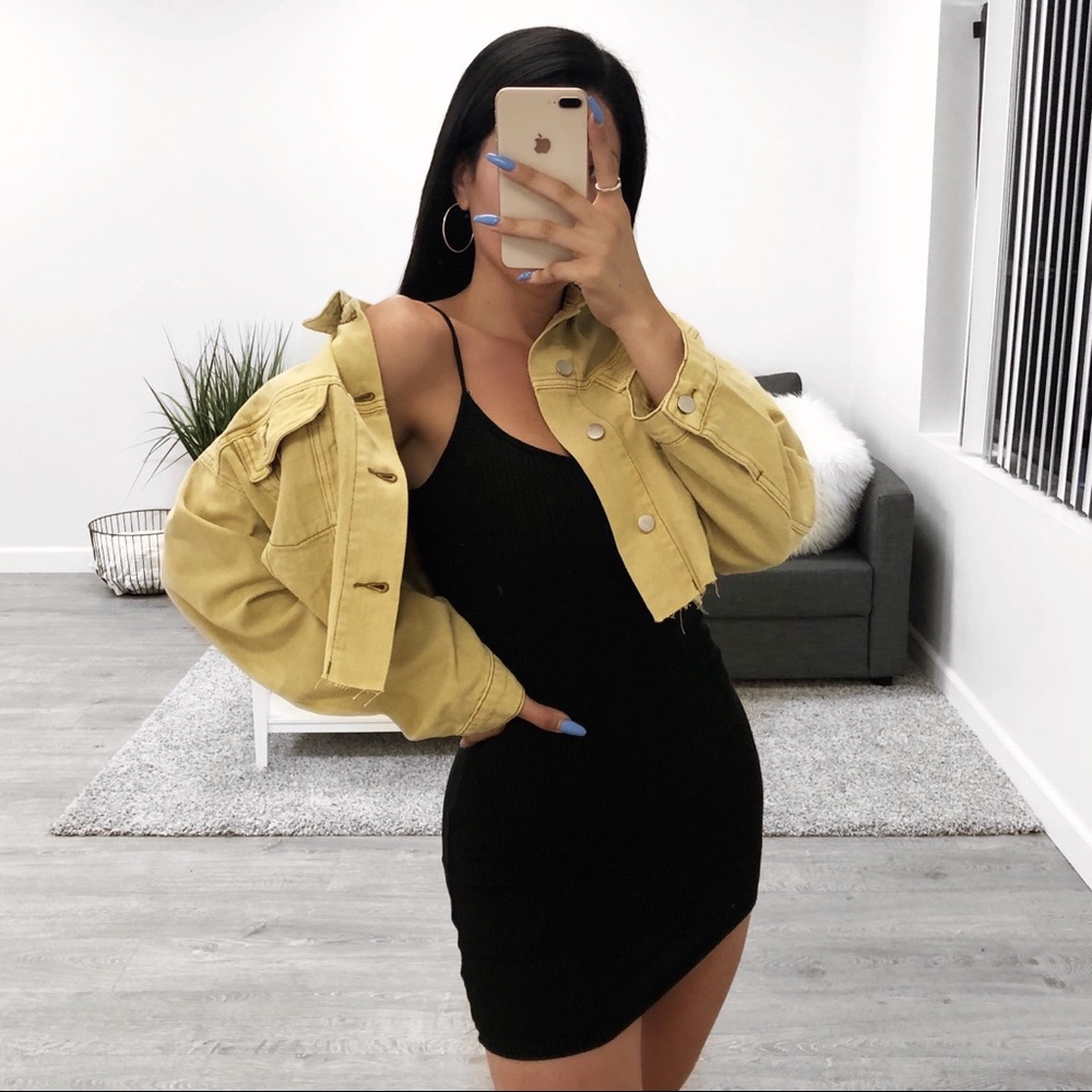 White Cropped Jacket